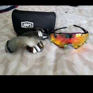 Cycling sunglasses 100%